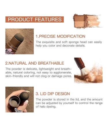 LSxia Brow Stamp and Stencil Kit - Waterproof Eyebrow Powder with 10 Stencils, Light Brown - Perfect for Natural Eye Brow Definition and Shaping - Women's Eye Brown Makeup - Buy Online on SooperMarket.com