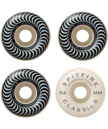 Spitfire 54mm Silver Skateboard Wheels - Durable and Stylish - Buy Online on SooperMarket.com