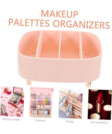 PLAFOPE Makeup Eyeshadow Box Makeup Storage Box Eyeshadow Divided Palettes Holder Divided Makeup Holder Eye Shadow Organizer 20.6X20X8.6CM Pink - Buy Online on SooperMarket.com