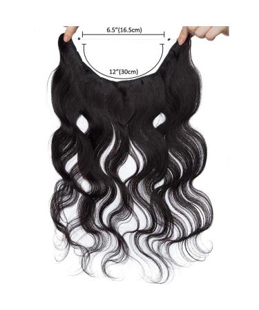 Buy Affordable Tess Hair Parts Real Remy Hair Extensions - Wavy 20 (50cm) 70g #1B Natural Black - International Shipping Available - Buy Online on SooperMarket.com