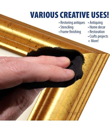 AMACO Rub n Buff Grecian Gold 15ml - Set of 3 Metallic Finishing Wax Tubes for Furniture Restoration - Buy Online on SooperMarket.com