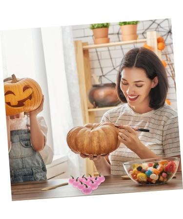 HOMSFOU 36 Pcs Artificial Pumpkin Harvest Pumpkin Centerpiece Mini Pumpkins Thanksgiving Pink Fall Decor Halloween Decoration Simulation Pumpkin Decor Foam Household Fake Pumpkin - Buy Online on SooperMarket.com