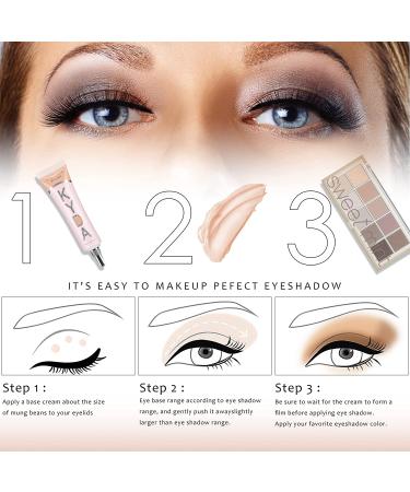 Ownest 3 Colors Eyeshadow Primer Set | Matte, Waterproof & Long-Lasting Base - Buy Online on SooperMarket.com