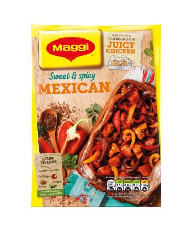 Maggi So Juicy Mexican Chicken Seasoning Mix 40 g Chilli Garlic Onion Paprika Pepper 40 g (Pack of 1)