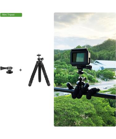 HSU 40-in-1 Accessory Bundle Kit for GoPro, DJI OSMO, AKASO, Campark, SJCAM & more - Compatible with Hero 11 10 9 8 7 6 5 4 3, Gopro Max - Buy Online on SooperMarket.com