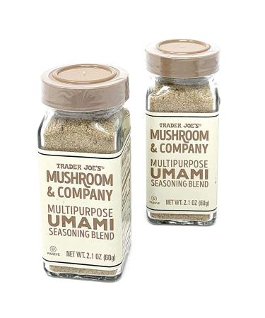 Trader Joe’s Mushroom & Company Multipurpose UMAMI Seasoning Blend NET WT. (2 Packs) 2.1 OZ