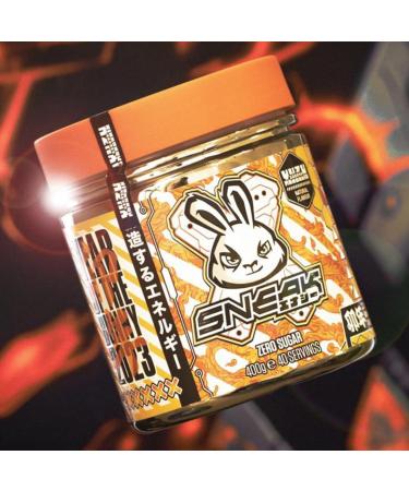 SNEAK Yuzu & Mandarin In-Game Focus Boost Energy Drink | Zero Sugar, Low-Calorie, Vegan | 40 Servings - 400g - Buy Online on SooperMarket.com