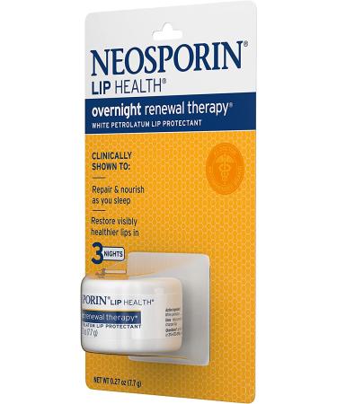 Neosporin Lip Health Overnight Therapy - 2 Pack, Nourish & Repair Dry, Chapped Lips - Buy Online on SooperMarket.com