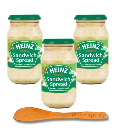 Heinz Sandwich Spread Original 300g x3 Wooden Spreader