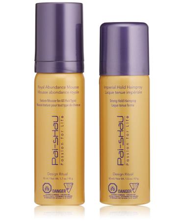 Pai-Shau Imperial Hold Hairspray and Royal Abundance Mousse Set
