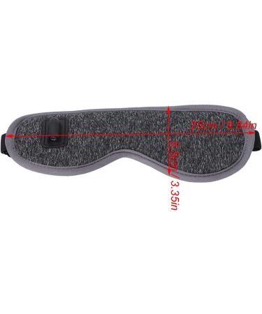 Heated Eye Mask for Dry Eyes | Portable Elastic Eye Compress | Relieve Fatigue & Eye Bags - 42 Massage - Buy Online on SooperMarket.com