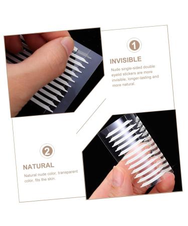 Angoily Double Eyelid Tape - 30 Sheets Clear Traceless Cosmetic Tool for Natural Eyelid Decoration - Buy Online on SooperMarket.com