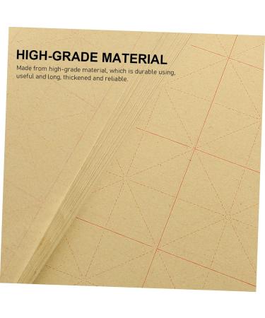 Operitacx 140 Sheets Grid Calligraphy Paper Rice Paper Calligraphy Painting Paper Writing Paper Student - Buy Online on SooperMarket.com