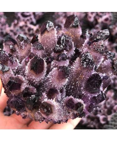 Hot Day Crystal Cluster Coffee Amethyst Processing from The Crystal Cluster FZUGEDRLI