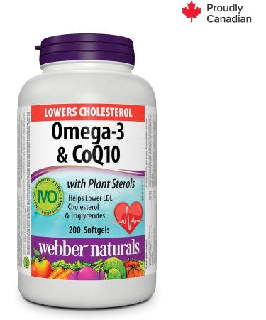 Webber natural Webber Naturals COQ10 Omega 3 (200 Softgels) 200 Count - Buy Online on SooperMarket.com