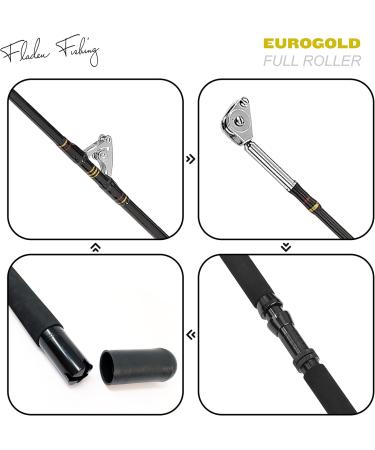 Euro Gold 1.85m Trolling Fishing Rod - Offshore Deep Sea 2 Section Bootrute | 13.6-59kg Class Shipping Worldwide - Buy Online on SooperMarket.com