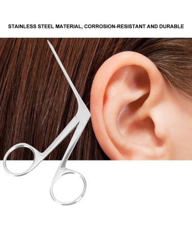 Stainless Steel Ear Forceps for Precision Ear Cleaning and Wax Removal | Ear Pick Tool for Effective Ear Treatment - Buy Online on SooperMarket.com