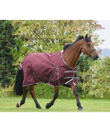 JUMP EQUESTRIAN 1200d No Fill Turnout Horse Rug Lightweight Horse Rug Waterproof Turnout Horse Rug (5'6'')