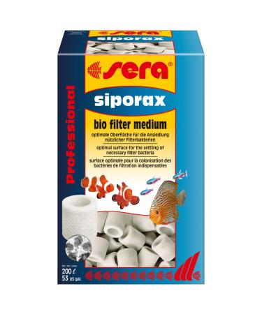 SERA SIBORAX Aquarium Filter Material 1000 ml (290g) |Maximum optimization of biological filtering |Organic filter medium |Biological filtering for aquariums 1 L (1 Pack)