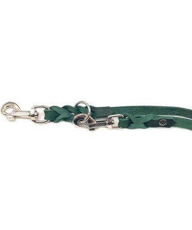 Double Linen Dog Liner for Small & Large Dogs - Adjustable 2m 2.4m 2.8m 3.5m 5m - Fir Green - Buy Online on SooperMarket.com