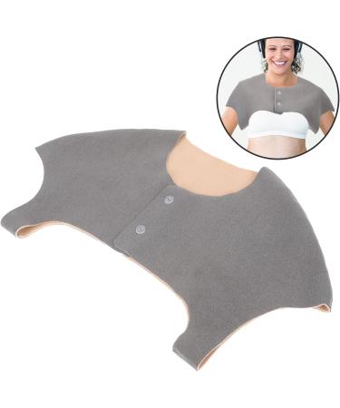 2pcs Warm Shoulder Vest Warm Shawl Warm Winter Cape Shoulder Support Equipment Maternity Elderly Grey 62x34cm - Buy Online on SooperMarket.com