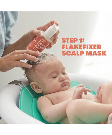 Frida Baby Cradle Cap Flake Fixer Scalp Spray + Mask Duo - Soothes Baby's Scalp, Prevents Dryness & Flakes - Buy Online on SooperMarket.com