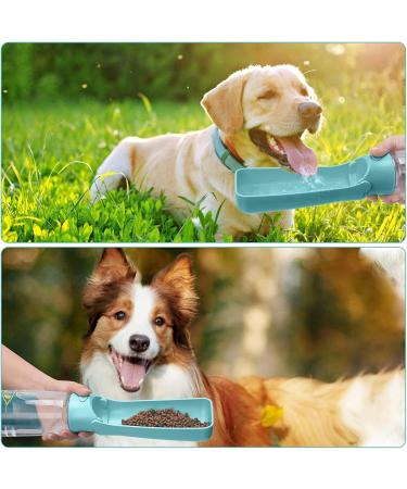 Emwel Foldable Water Bottles for Dogs - Leak-Proof 550ml Portable Puppy Dispenser for Travel Hiking & Walks - Buy Online on SooperMarket.com