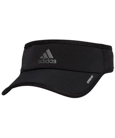 adidas Women's Superlite Performance Visor Black/Silverreflective One Size