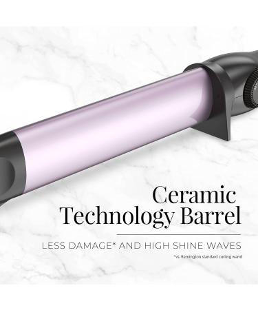 Buy REMINGTON Curling Wand | Hair Waver with Oval Barrel for Deep Waves | CI50U3 Black/Purple - International Shipping Available - Buy Online on SooperMarket.com