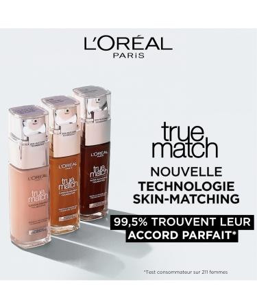 L Or al Paris Super-Blendable Foundation Skincare Infused with Hyaluronic Acid & 80% Moisturizing Cream Hydrates Skin in 72H & Improves Skin Quality in 2 Weeks 0.5C Rose Porcelaine - 30ml - Buy Online on SooperMarket.com