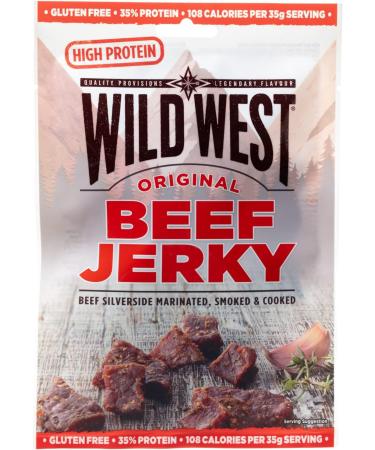 Wild West Original Beef Jerky 12 x 60g - Buy Online on SooperMarket.com