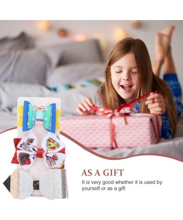 ABOOFAN Girls Hair Bow Set - Back to School Bowknot Hair Clips for Little Girls & Women - Buy Online on SooperMarket.com
