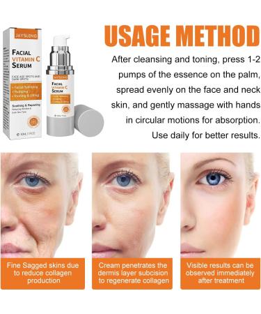 Anti Aging Face Serum for Women Over 50 Age-Defying Super C Serum for Women Over 50 Vitamin C Serum for Face Vitamin C Serum with Niacinamide Vitamin C and Caffeine Wrinkle & Age Spots Reduction - Buy Online on SooperMarket.com