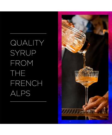 1883 Organic Vanilla Syrup 1 Liter - Smooth Flavor for Hot & Iced Beverages | Gluten-Free, Vegan, Non-GMO | Made in France | Glass Bottle - Buy Online on SooperMarket.com