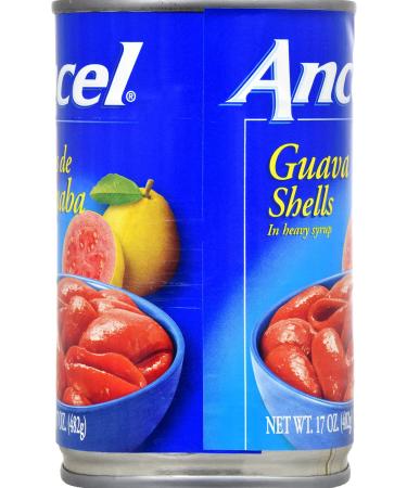 Ance Guava Shells in Heavy Syrup 17oz - Pack of 24 | Delightful tropical treat - Buy Online on SooperMarket.com