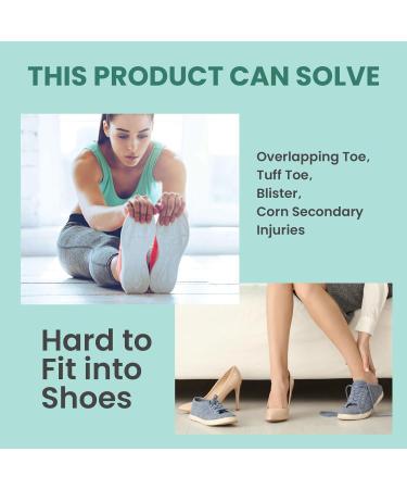 Buy Welnove Gel Toe Spreader - 12-Pack Small Toe Cushions & Sleeves for Friction Relief (Green) | International Shipping Available - Buy Online on SooperMarket.com