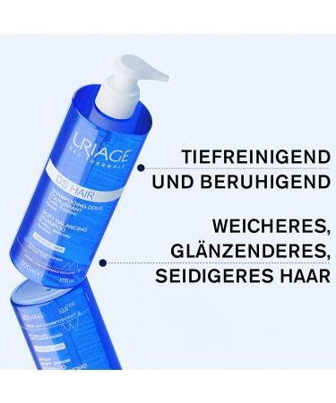URIAGE DS HAIR Anti-Scales Treatment Shampoo 500ml | Relieves Itching & Balances Scalp | Suitable for All Hair Types | Sensitive & Irritated Scalp Care - Buy Online on SooperMarket.com