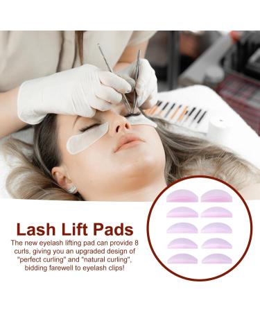 Bexdug Lash Lifting Eye Pads 5 Pairs Reusable Silicone Eyelash Pad Reusable Silicone Lash Lift Supplies Under Eye Lash Lift Pad for Beautiful Eyebrows - Buy Online on SooperMarket.com