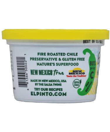 El Pinto Medium Hatch Roasted Green Chile Chopped - 4 oz (12 Pack) - Buy Online on SooperMarket.com