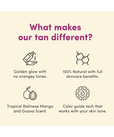 Coco & Eve Sunny Honey Bali Bronzing Foam. Natural Sunless Self Tanner Mousse. Anti Cellulite Organic Sunless Self Tanning Lotion (Ultra Dark) - Buy Online on SooperMarket.com