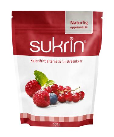 Sukrin Pur sugar substitute Erythritol the natural alternative to sugar without calories 1 pack (1 x 500 g) 500 g (1 pack)