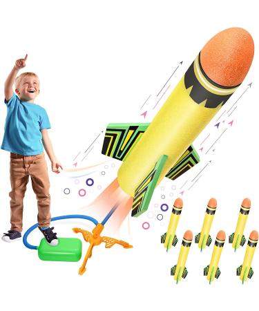 Dislocati 6 Pack Rocket Toys Air Pressure Outdoor Toys - Toys & Gifts for Kids 6 PCS