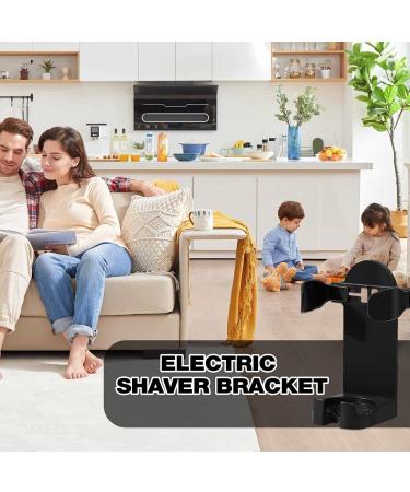 Youding Razor Hanger | Self-Adhesive Shower Holder for Men | Durable Black Razor Storage for Bathroom & Caravan - Buy Online on SooperMarket.com