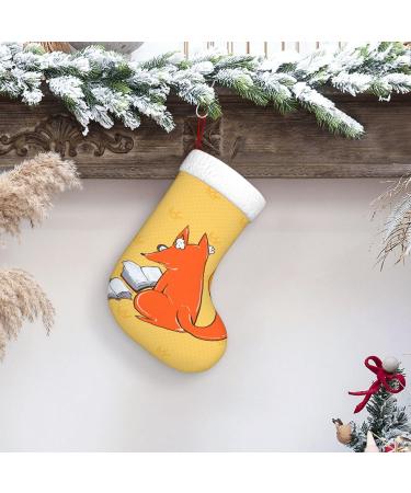 YYHHAOFA Sunflower Seeds and Foxes Christmas Decorative Stockings : Soft Light and Tactile Suitable for Christmas Halloween - Buy Online on SooperMarket.com