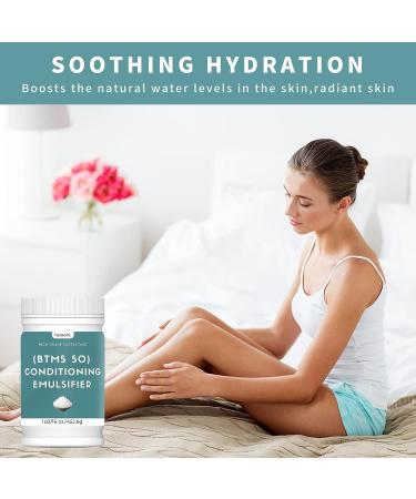16 oz Premium BTMS 50 Conditioning Emulsifier for Leave-in Conditioner & More - 1 lb Pack - Buy Online on SooperMarket.com