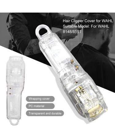 Clip Cord Covers Professional Hair Clipper Transparent Cover Extra Long Clipper Guard Hair Clipper Replacement Cover Electric Hair Cutter Trimmer Shell Compatible with WAHL - Buy Online on SooperMarket.com