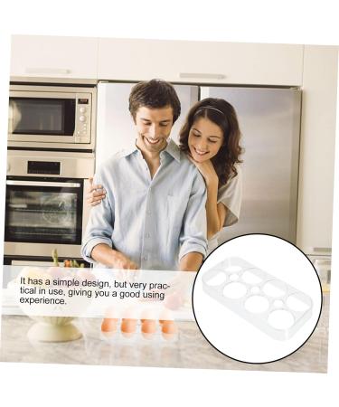 jojofuny 2pcs Egg Storage Box Food Tray Shelf Mustard Deviled Egg Holder with Lid Egg Tray Basket Filling Assorted Colorx2pcs 17.5x8.5x2cmx2pcs - Buy Online on SooperMarket.com