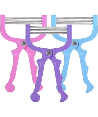 2-Piece Facial Hair Remover Handheld Spring Beauty Epilator Tool - Random Color - Buy Online on SooperMarket.com