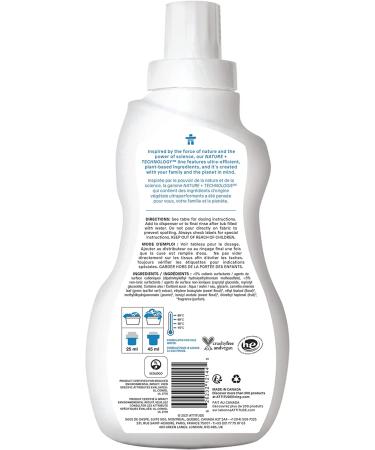 ATTITUDE Wildflowers Fabric Softener - 40 Loads, 33.8 fl oz | Eco-Friendly & Biodegradable - Buy Online on SooperMarket.com