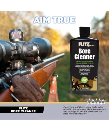 Flitz GB 04985 Gun Bore Cleaner 7.6 oz. Bottle - Black | Single Pack - Buy Online on SooperMarket.com